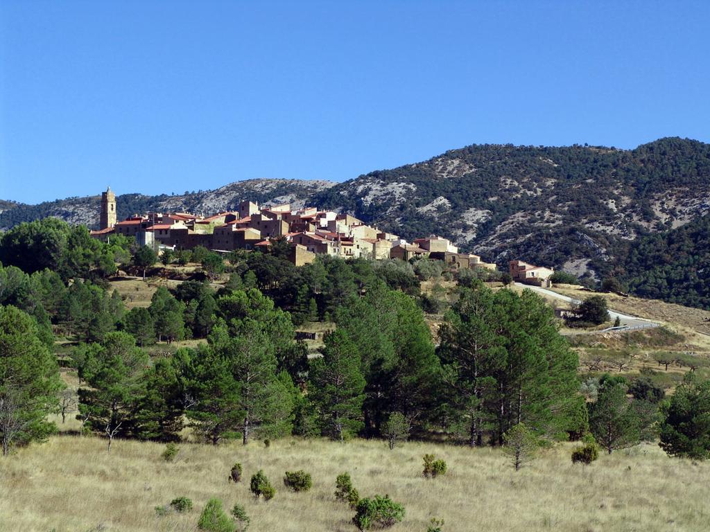 Hotel La Tinensa La Pobla de Benifassà  Exterior foto